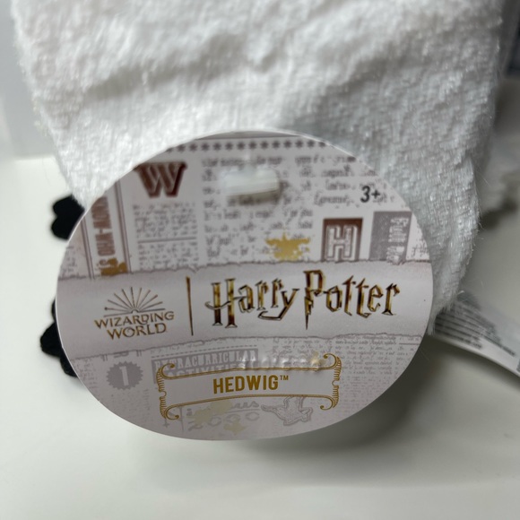 Harry Potter Hedwig Owl Stuffed Plush Wizarding World 10" New With Tag - Picture 9 of 12